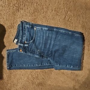 Madewell High Rise Curvy Skinny Tall